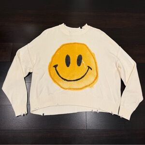Pistola smiley face sweater
